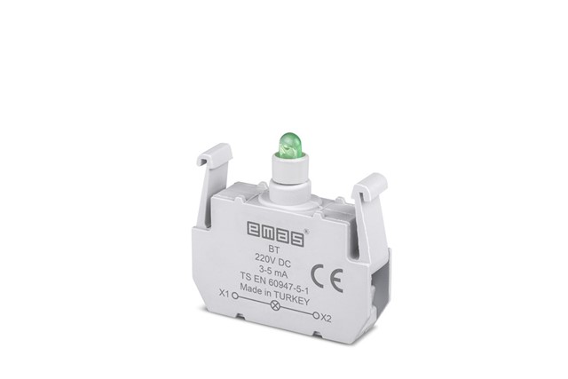 Spare Part with LED 220V DC Green Illumination Block